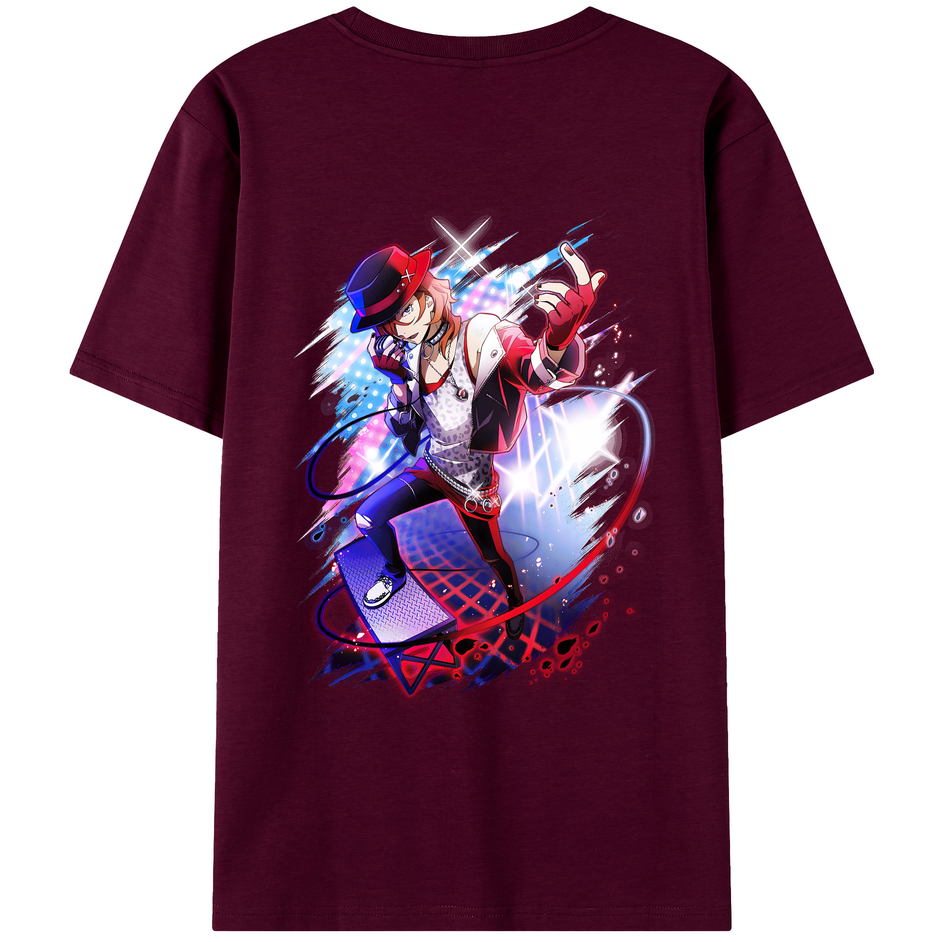 （画像用） 文豪ストレイドッグス Bungo Stray Dogs レディース半袖Tシャツ(バックプリント)